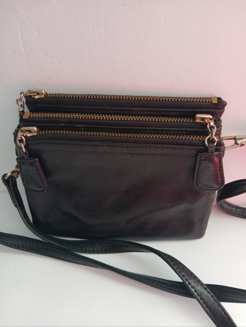 Cole Haan Triple-zip Crossbody Bag